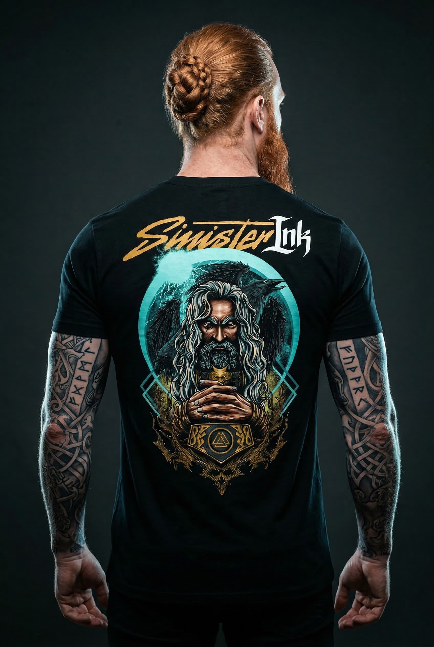 Odin Tee — Viking Heritage